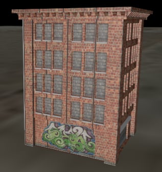 3d model urban building palace - urban building palace by weliketo3Dmodeling